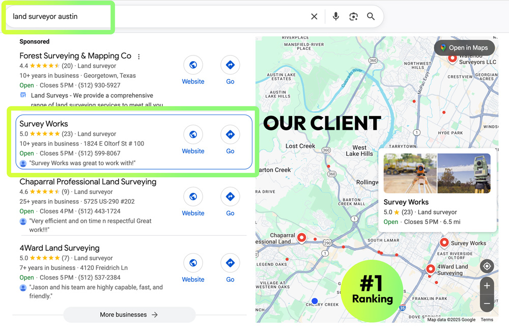 Dominate the local Google Map Pack with Austin SEO